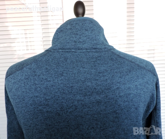 Vikafjell Mens Outdoor 1/4 Zip Pullover Sweater Polar Fleece Blue Size XL, снимка 9 - Пуловери - 52948895