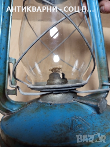 Соц Стар Руски Газов Фенер Лампа. , снимка 4 - Антикварни и старинни предмети - 52906894