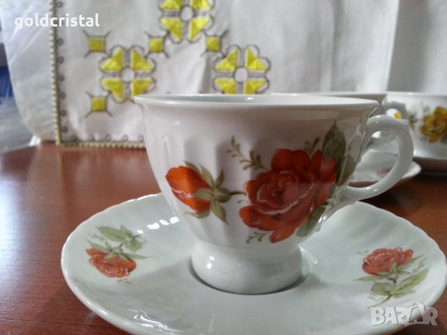 Порцелан Бавария чаши за кафе чай , снимка 5 - Антикварни и старинни предмети - 40622081