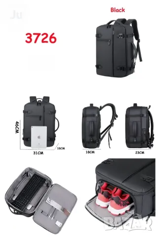 Раница Водоустойчива  USBсмарт висок клас изработка 