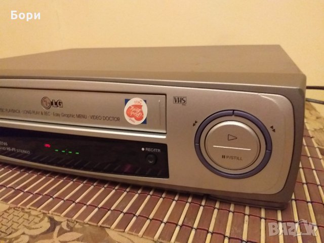 LG HIFIi-Stereo LV 2765 VHS , снимка 4 - Плейъри, домашно кино, прожектори - 30903216