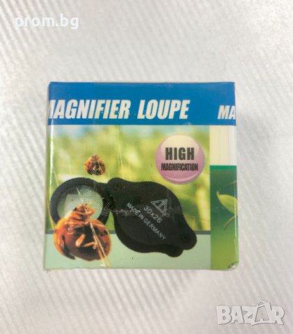 10X часовникарска, бижутерска лупа, окуляр, внос от Германия, снимка 2 - Други инструменти - 37379737