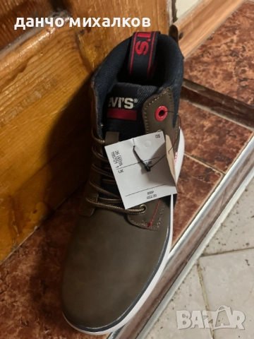 Кожени детски обувки/боти Levis, снимка 5 - Детски обувки - 52937200