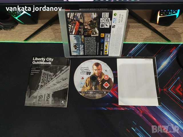 GTA 4 (като нова), снимка 3 - Игри за PlayStation - 54366321