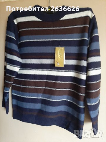 Мъжки пуловер, снимка 1 - Пуловери - 30605296