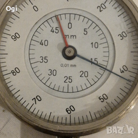ИНДИКАТОРЕН ЧАСОВНИК 50ММ ХОД, снимка 3 - Шублери - 50512467