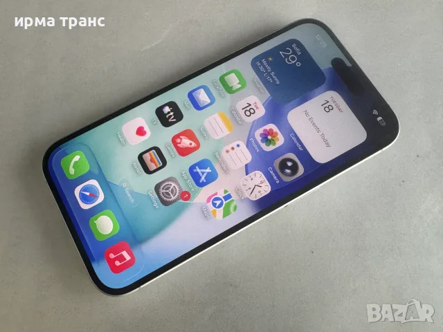 iPhone 16 256gb 93% батерия.Гаранция, снимка 2 - Apple iPhone - 55704542