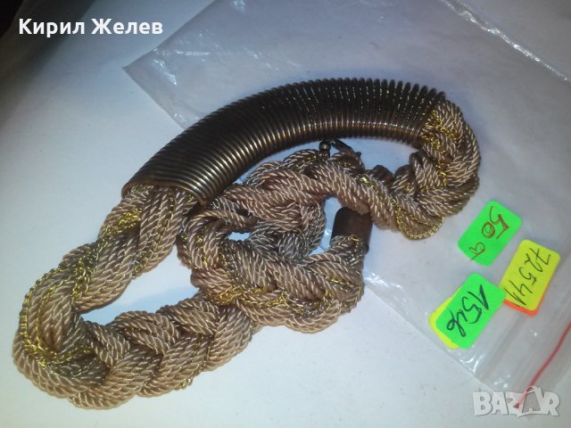 ЕФЕКТНО АРТ - КОЛИЕ с МЕТАЛНА ПЛЕТКА 72541, снимка 8 - Колиета, медальони, синджири - 29753800