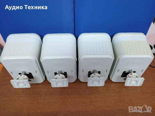 JBL CONTROL ONE PRO. 4 броя с оригинални стойки. Голям звук от малки тонколони. Изпращам видео. , снимка 16 - Тонколони - 52475767