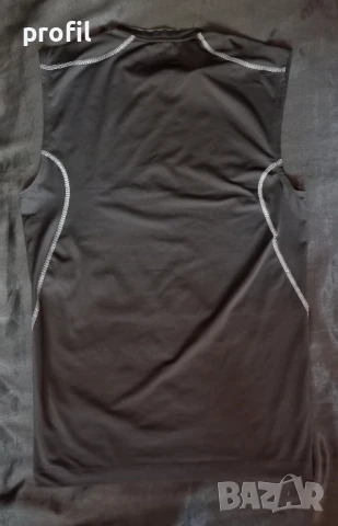Nike Pro Combat Compression XL бял и черен потник, снимка 12 - Спортни дрехи, екипи - 50625733