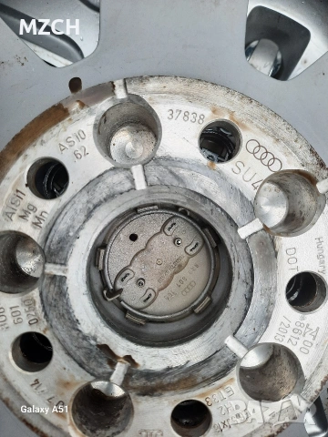 ляти джанти с гуми 5×112,16цола, АУДИ , снимка 13 - Гуми и джанти - 54083849