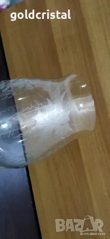 кристална чаша бонбониера , снимка 4 - Антикварни и старинни предмети - 47805629