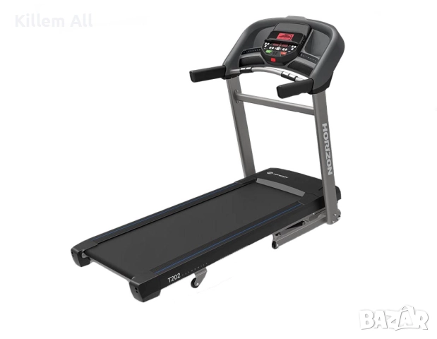 ПРОФЕСИОНАЛНА БЯГАЩА ПЪТЕКА Horizon Treadmill T202, снимка 4 - Фитнес уреди - 51797040
