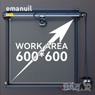 SCULPFUN S30 Ultra 600/600mm 11W 1600лв. 22W 2800лв. 33W 3000лв лазер лазерно гравиране рязане метал, снимка 2 - Други машини и части - 40227326