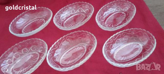 Стъклени чинийки купички , снимка 6 - Антикварни и старинни предмети - 18134995