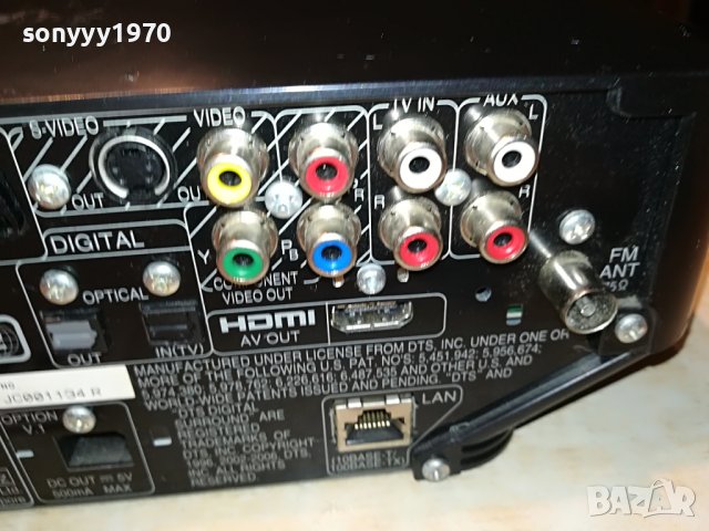 panasonic sa-ptx7 hdd/dvd/hdmi receiver-внос swiss 2805222135, снимка 18 - Ресийвъри, усилватели, смесителни пултове - 36905539