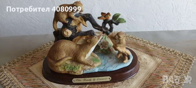 Статуетка "Фамилия бобри", снимка 2 - Декорация за дома - 51714543