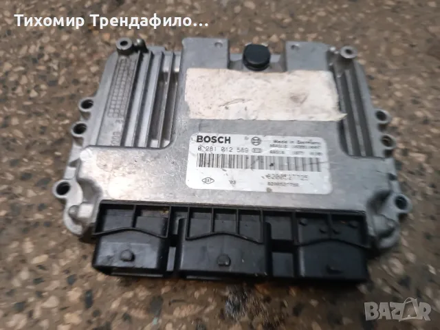 ECU компютър RENAULT MEGANE SCENIC 1.9 DCI , 0 281 012 589, 0281012589, 8200527725 8200527756