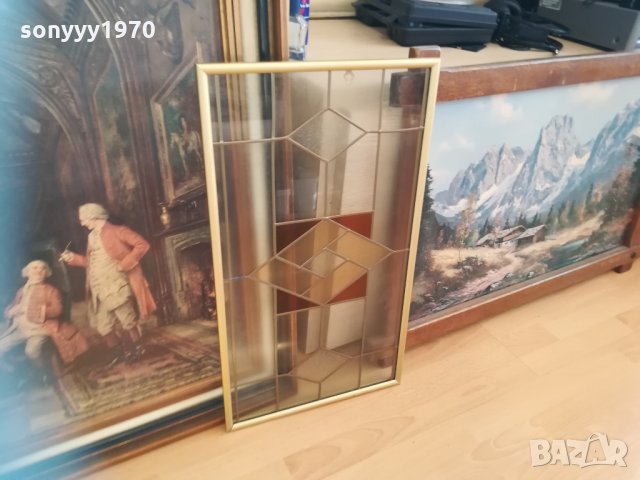красив витраж в метална рамка 1901210948, снимка 10 - Колекции - 31475001