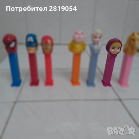 Диспенсъри от бонбони ПЕЦ за колекция общата цена е 12 лв