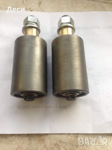 Паразитни ролки за лентов шлайф, снимка 4 - Други машини и части - 39042841