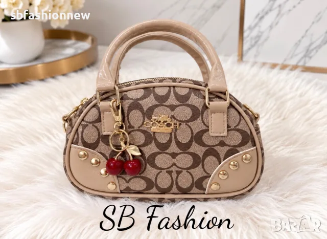НАЛИЧНИ Coach чанта с ключодържател, снимка 2 - Чанти - 56232965