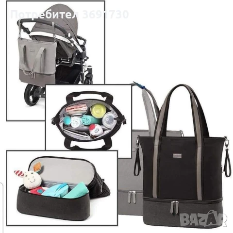 Чанта babyono, снимка 4 - За бебешки колички - 47048495