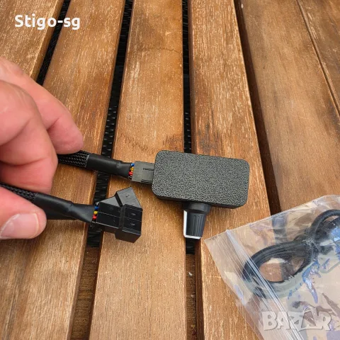 PWM Контролер (регулатор) за вентилатор/помпа 12V с USB Type-C захранване, снимка 3 - Друга електроника - 55979119