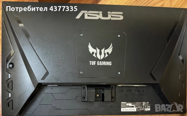 ASUS TUF Gaming VG249Q1A – 24” IPS, 165Hz, снимка 3 - Монитори - 52472124