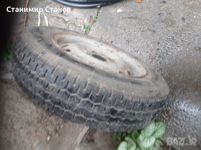 Продавам единична гума с джанта оригинал за Застава 55 GT напомпана , снимка 3 - Гуми и джанти - 52192967