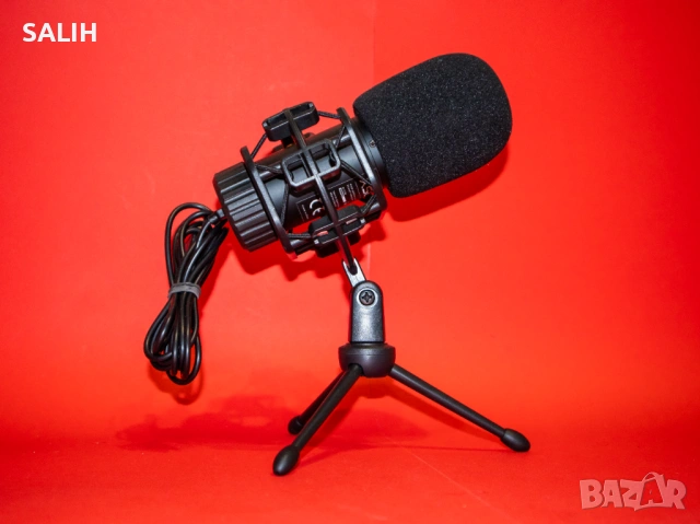 NOS G500 Gaming Microphone кондензерен микрофон за стрийминг USB, снимка 2 - Микрофони - 54223587