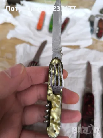 лот джобни соц ножчета 3 броя , снимка 3 - Ножове - 50411377