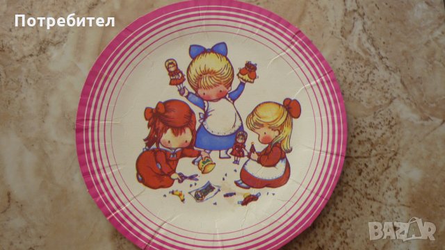 Парти картонени чинии, снимка 1