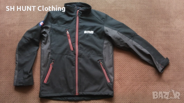 BLAKLADER 4950-2516 Softshell Work Jacket Black/Red размер L работна горница W4-169