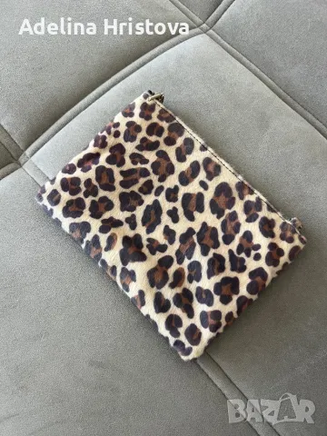 Леопардова чантичка тип clutch, снимка 3 - Чанти - 47533026