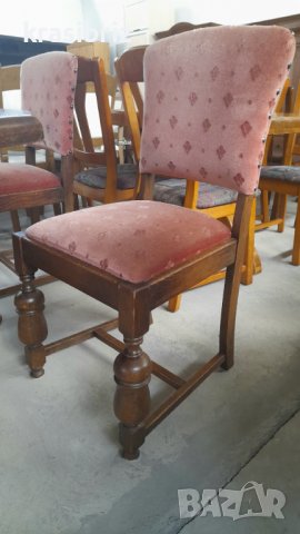 Масивни столове с плюш и капси внос Германия-ОБЯВЕНАТА ЦЕНА Е ЗА БРОЙ!