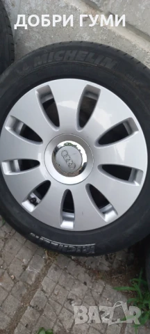 5х112 ДЖАНТИ 16 ЗА АУДИ И ВАГ ГРУПАТА С 215 55 16 МИШЕЛИН , снимка 6 - Гуми и джанти - 50885784