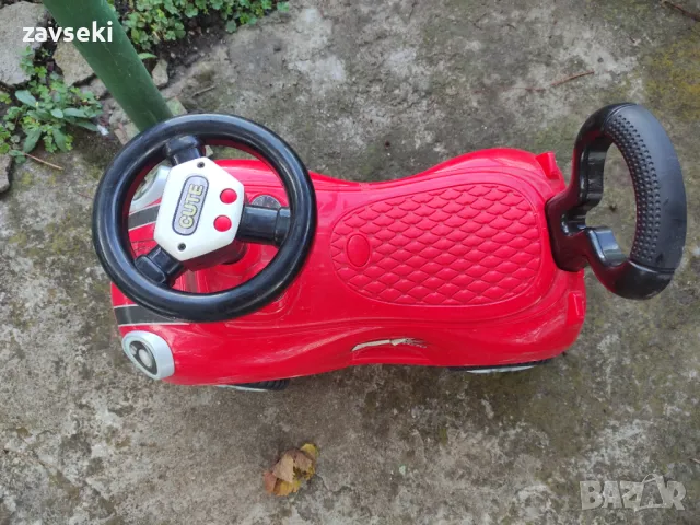Количка за бутане CHIPOLINO Ride-on GO GO ЧЕРВЕН, снимка 2 - Детски велосипеди, триколки и коли - 47774758