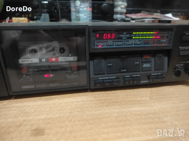 Yamaha auto-reverse K-600, снимка 2 - Декове - 53002491