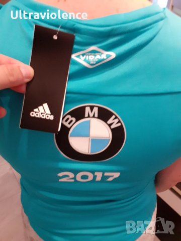 НОВА дамска Адидас Adidas BMW тениска фланелка, снимка 4 - Тениски - 29208097