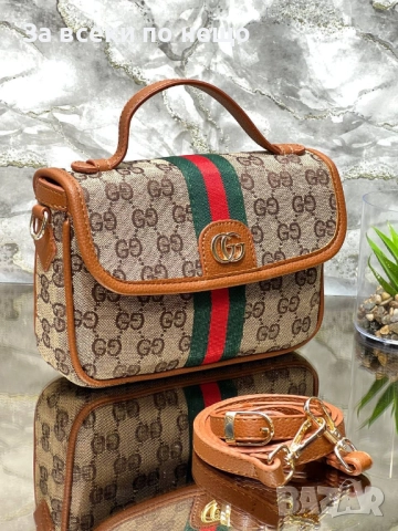 Gucci Дамска Чанта - Налични Различни Цветове Код SK368, снимка 9 - Чанти - 52853907
