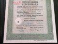 Райх облигация 500 марки | Немска Континентална Газова Компания | 1937г., снимка 4