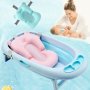 Подложка за къпане на бебе в розово и синьо