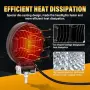 Комплект 2 LED офроуд фара RIGIDON 36 W, бяла и жълта светлина, снимка 7