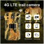 Нови 4G MYAI HC01 LTE Ловна камера 14MP 2.7K двойно аудио APP до 128GB PIR свързване и гледане от ра, снимка 2