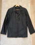 Ново мъжко черно сако Patino, естествена кожа, 52 номер, снимка 1