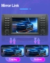 Мултимедия за BMW 5 E39 и BMW X5 E53 2Din 7-инчa *Android|Carplay | Bluetooth |GPS навигация |, снимка 11
