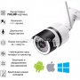 Предлагаме ви най-новият вариант на Robocam безжична, външна въртяща FullHD WIFI IP камера с супер к, снимка 1