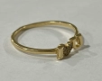Златен пръстен 14 карата 1.19грама , снимка 4
