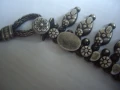 Стара ммасивна сребърнна огърлица., снимка 2